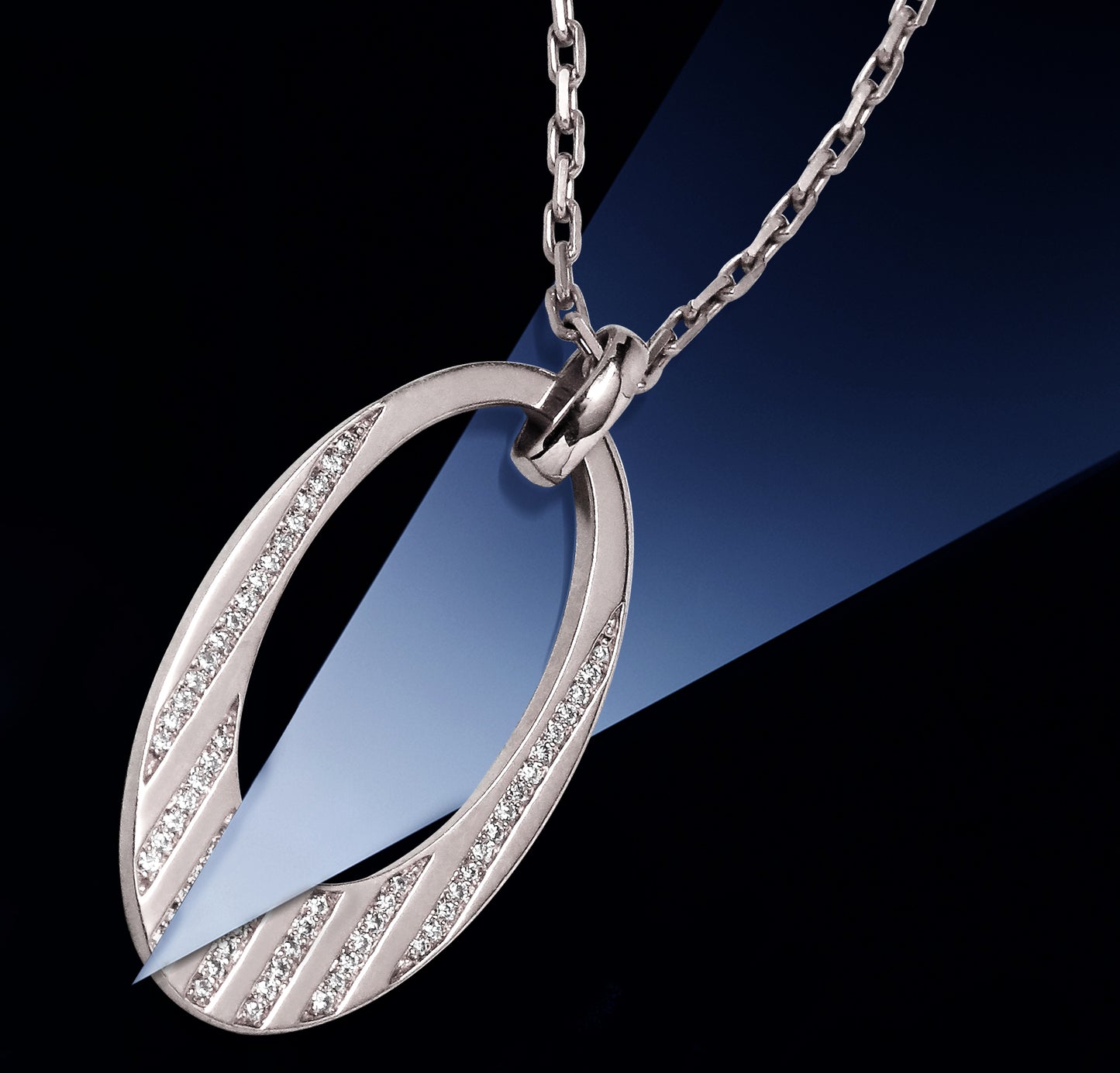 Small Future Pedant Set With Diamonds