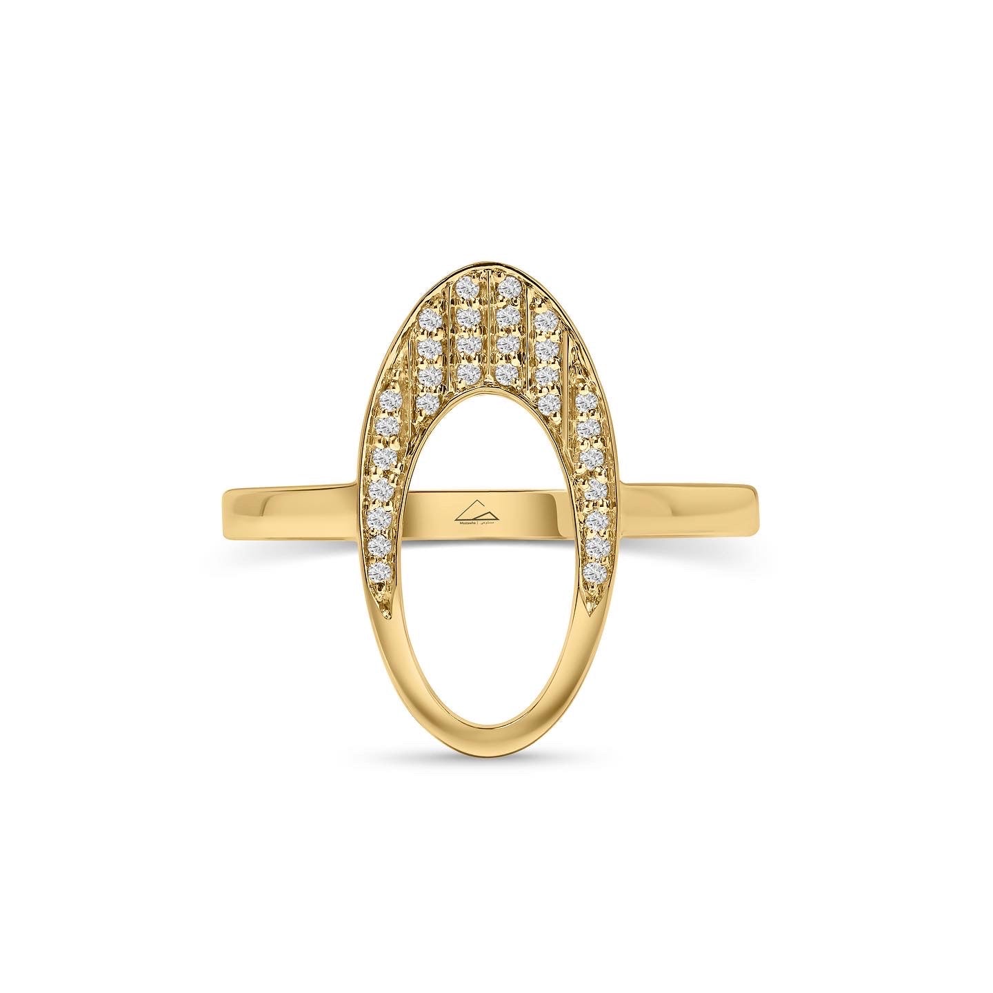 Future Ring Set With Diamonds