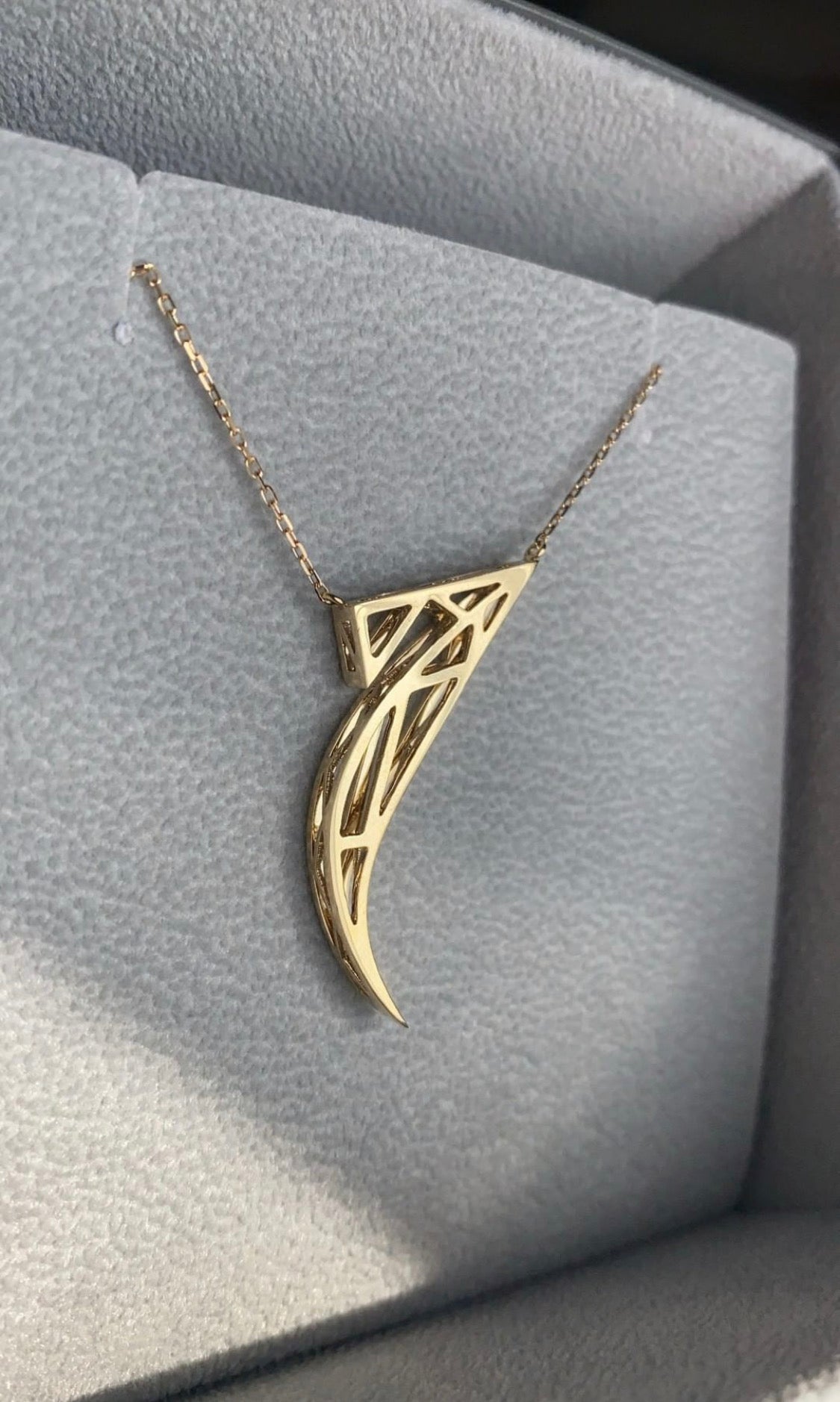 Tessellation – Alphabet Letter Pendant – HHA “ H”