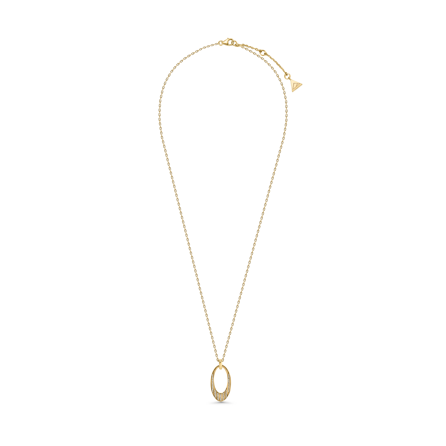 Medium Future Pendant Set with Diamonds