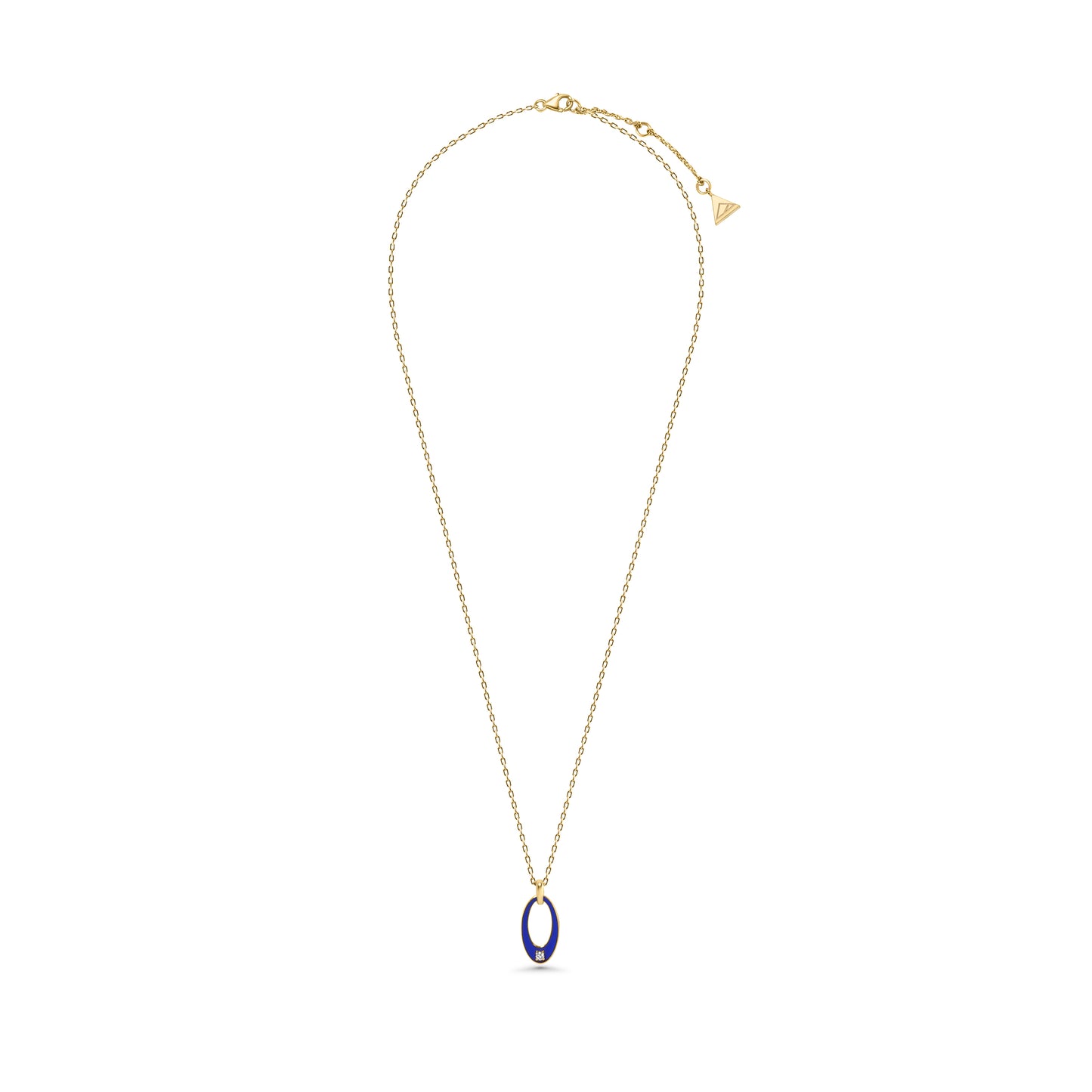 Medium Future Pendant With Enamel and Diamond