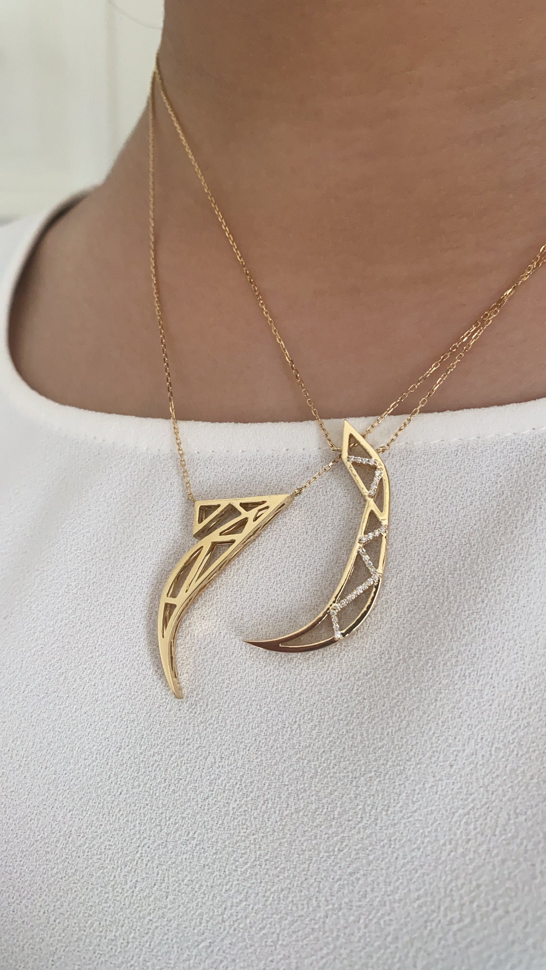 Tessellation – Alphabet Letter Pendant – HHA “ H”