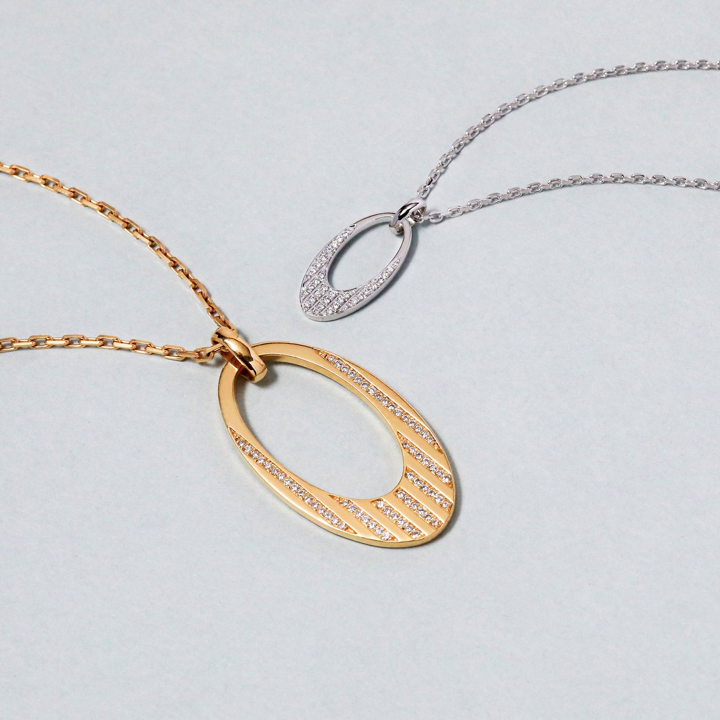 Small Future Pedant Set With Diamonds