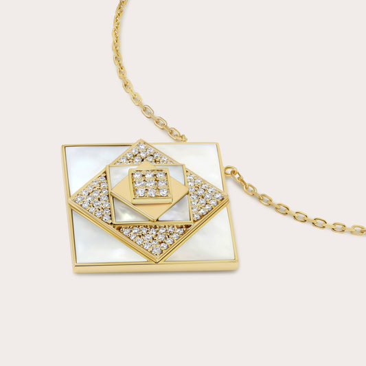 Doha Pendant - Mother of Pearl